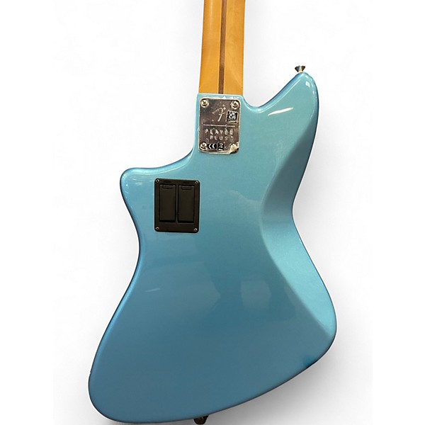 Used Fender Player Plus Meteora HH Blue Solid Body Electric Guitar