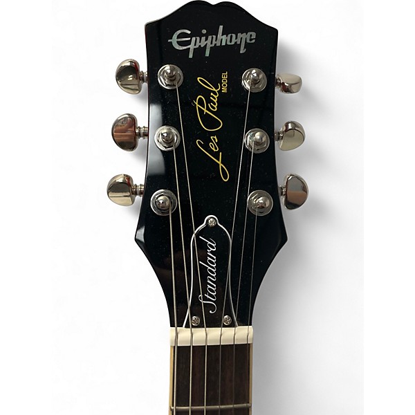 Used 2025 Epiphone LES PAUL STANDARD QUILT Cherry Sunburst Solid Body Electric Guitar