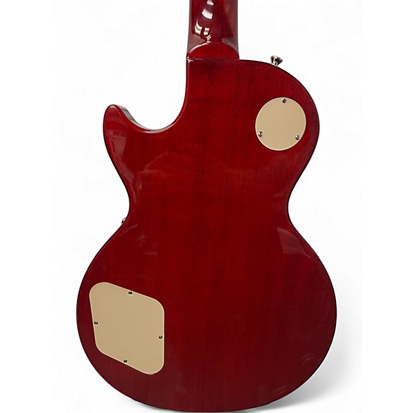 Used 2025 Epiphone LES PAUL STANDARD QUILT Cherry Sunburst Solid Body Electric Guitar