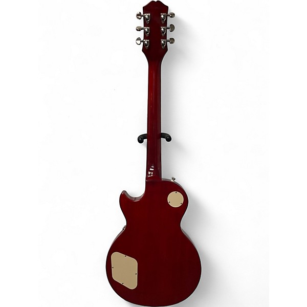 Used 2025 Epiphone LES PAUL STANDARD QUILT Cherry Sunburst Solid Body Electric Guitar