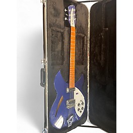 Used 2010 Rickenbacker 330 Midnight Blue Hollow Body Electric Guitar