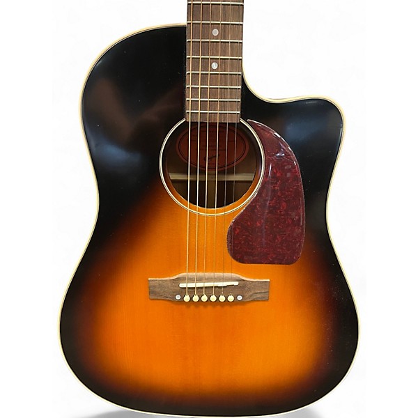 Used Epiphone J-45 EC Vintage Sunburst Acoustic Electric Guitar