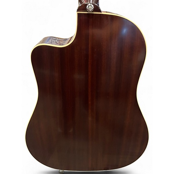 Used Epiphone J-45 EC Vintage Sunburst Acoustic Electric Guitar