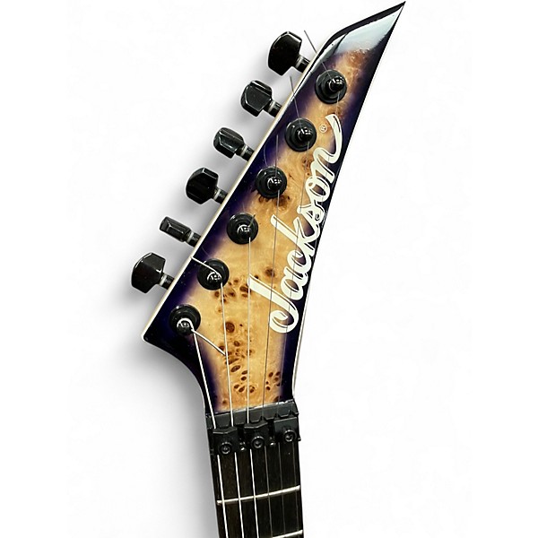 Used Jackson Pro Mod Burled Poplar Solid Body Electric Guitar