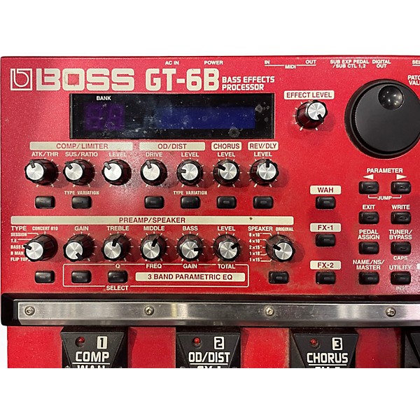 Used BOSS gt6b Effect Processor