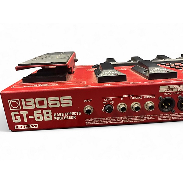 Used BOSS gt6b Effect Processor
