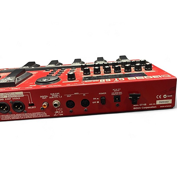 Used BOSS gt6b Effect Processor
