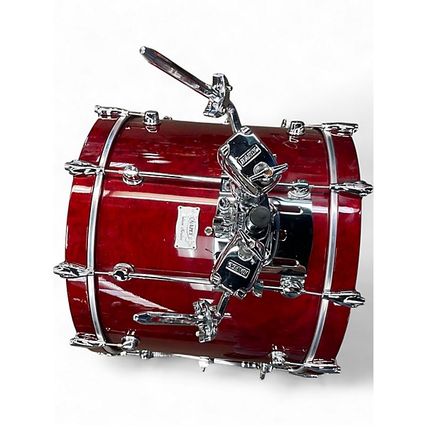 Used Mapex 4 Piece ORION SERIES Trans Crimson Red Drum Kit