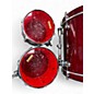 Used Mapex 4 Piece ORION SERIES Trans Crimson Red Drum Kit