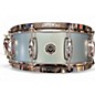 Used Gretsch Drums 4.5X14 Brooklyn Series Snare Satin Ice Blue Metallic Drum thumbnail