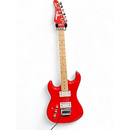Used Kramer Pacer Classic Left Handed Red Metallic Electric Guitar