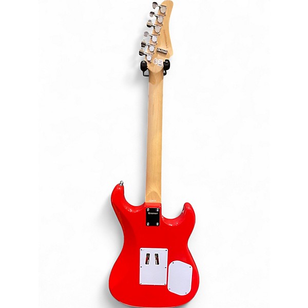Used Kramer Pacer Classic Left Handed Red Metallic Electric Guitar