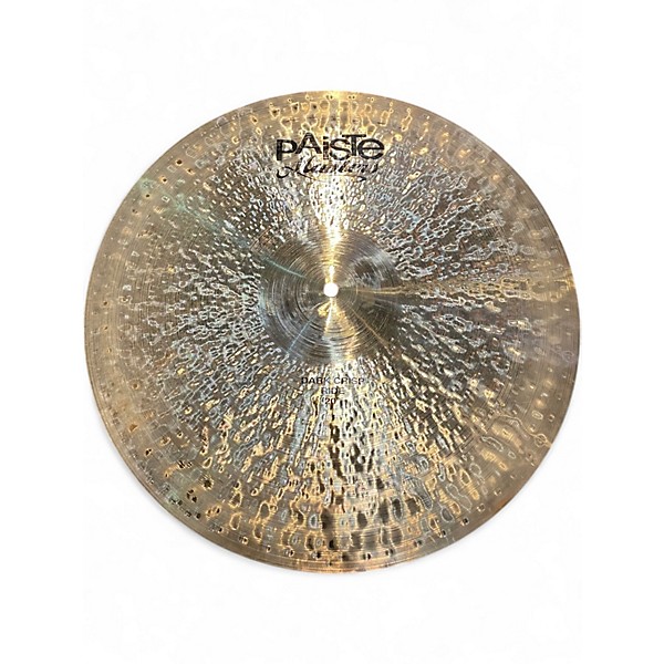Used Paiste 20in Masters Dark Crisp Ride Cymbal