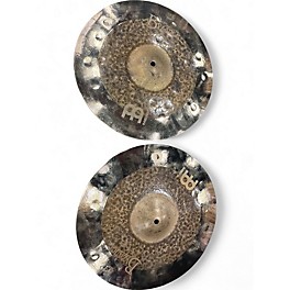 Used MEINL 15in Byzance Dual hihat Cymbal
