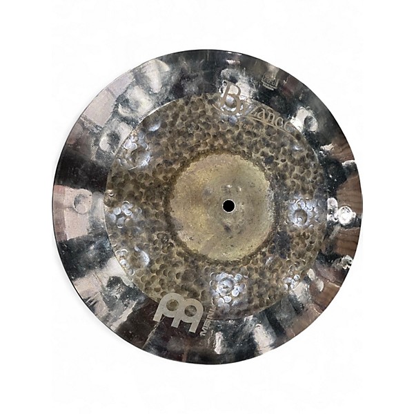 Used MEINL 15in Byzance Dual hihat Cymbal