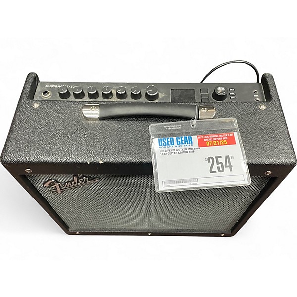 Used Fender GTX50 Mustang 1X12 Guitar Combo Amp