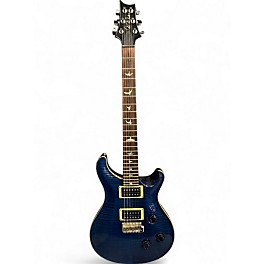 Used PRS CUSTOM 24 TEN TOP Whale Blue Solid Body Electric Guitar