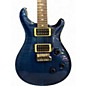 Used PRS CUSTOM 24 TEN TOP Whale Blue Solid Body Electric Guitar