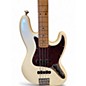 Used Fender Player Plus Jass Bass Olympic Pearl Electric Bass Guitar