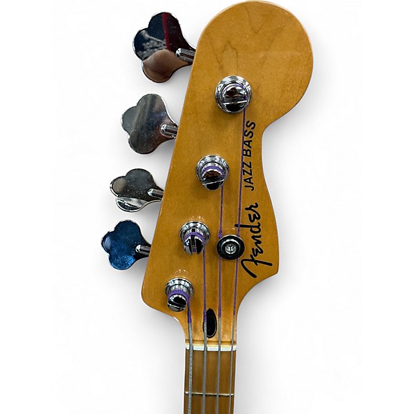 Used Fender Player Plus Jass Bass Olympic Pearl Electric Bass Guitar