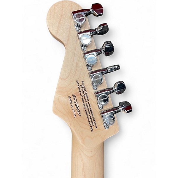 Used Charvel MJ San Dimas Style 1 HSH Transparent Green Burst Solid Body Electric Guitar