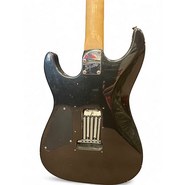 Used Squier STAGEMASTER Black Onyx Solid Body Electric Guitar