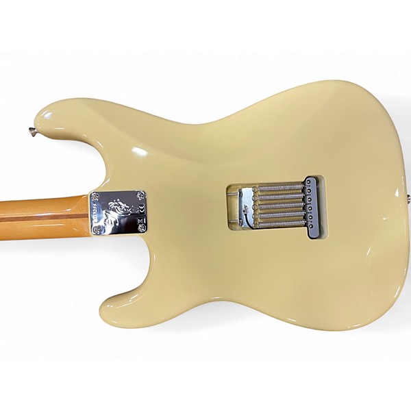 Used Fender Eric Johnson Thinline Stratocaster Vintage White Hollow Body Electric Guitar