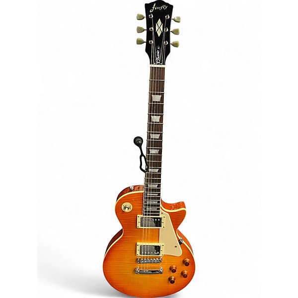 Used Firefly 'CLASSIC' LES PAUL COPY Honey Burst Solid Body Electric Guitar