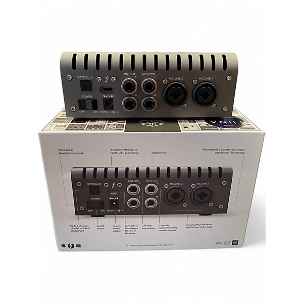 Used Universal Audio Apollo Twin Quad MKII Audio Interface