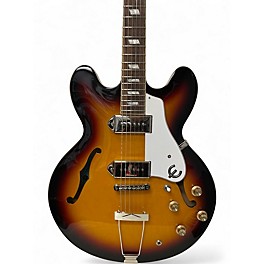 Used Epiphone Casino 2 Color Sunburst Hollow Body Electric Guitar