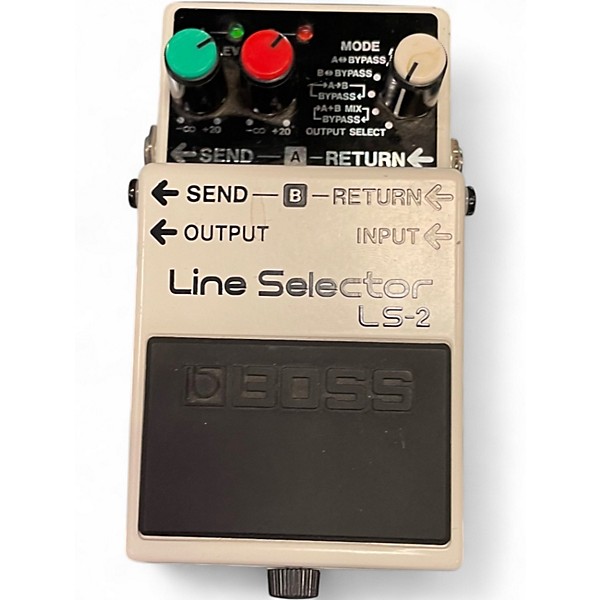 【Used】 Boss LS-2 (Line Selector) Used Boss LS-2 Line Selector Guitar Effects Pedal | eBay