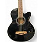 Used Ibanez AEB10BE Black Acoustic Bass Guitar thumbnail