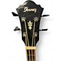 Used Ibanez AEB10BE Black Acoustic Bass Guitar