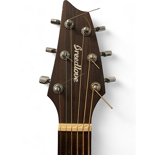 Used Breedlove Discovery Concert Natural Acoustic Guitar