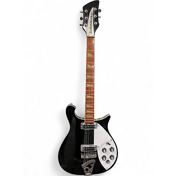 Vintage 1988 Rickenbacker 620 BLACK Solid Body Electric Guitar