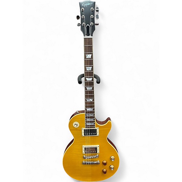 Used Epiphone Kirk Hammett Greeny Greeny Burst Solid Body Electric Guitar