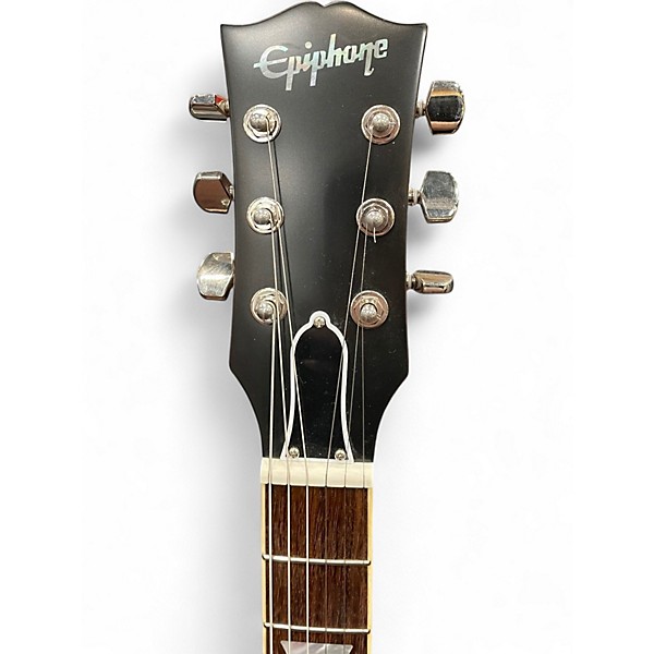 Used Epiphone Kirk Hammett Greeny Greeny Burst Solid Body Electric Guitar