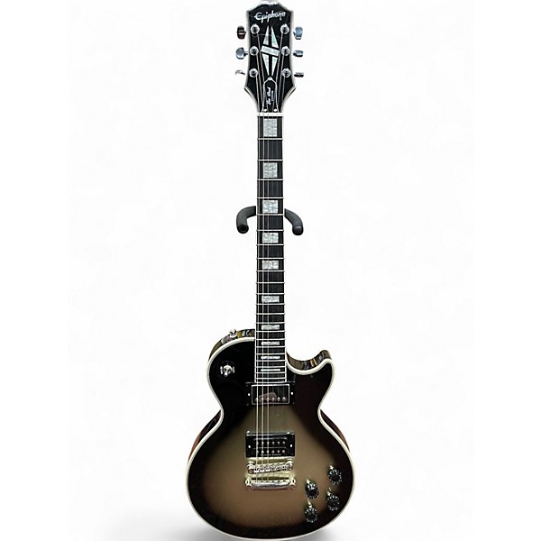 Used Epiphone Adam Jones Les Paul Custom Silver Burst Solid Body Electric Guitar