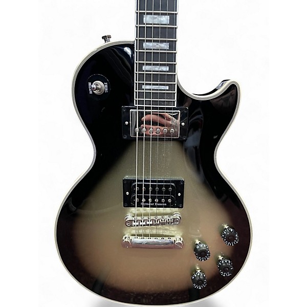 Used Epiphone Adam Jones Les Paul Custom Silver Burst Solid Body Electric Guitar