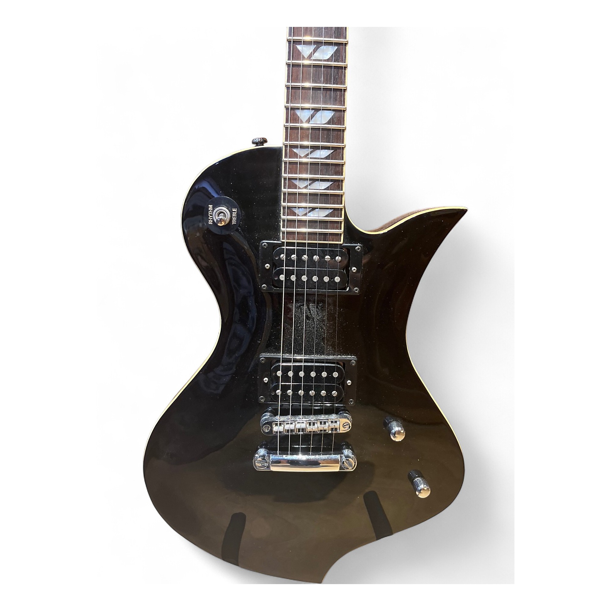 Used 2010s Fernandes Ravelle Standard Black Solid Body