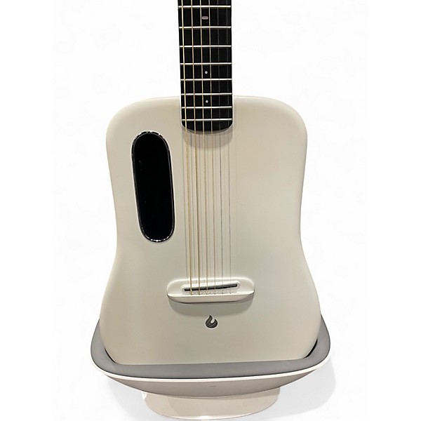 Used Lava Me 3 White Acoustic Electric Guitar
