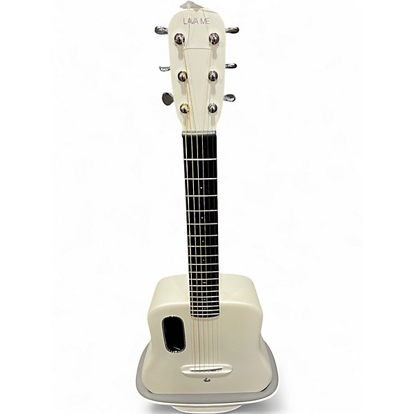 Used Lava Me 3 White Acoustic Electric Guitar