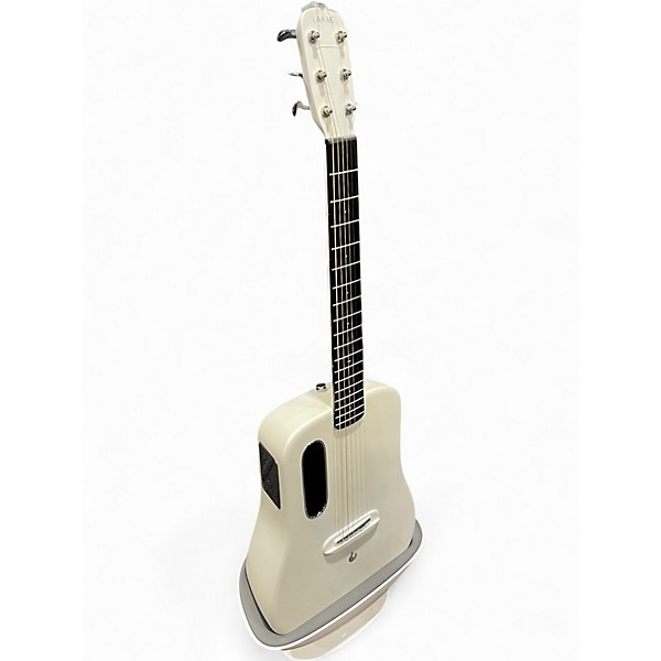 Used Lava Me 3 White Acoustic Electric Guitar