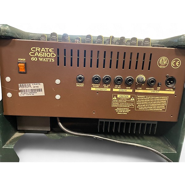 Used Crate CA6110DG Gunnison Acoustic Guitar Combo Amp