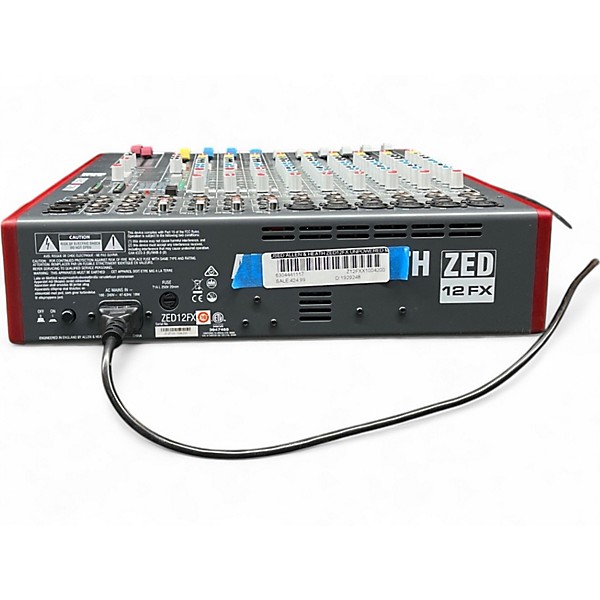 Used Allen & Heath ZED12FX Unpowered Mixer