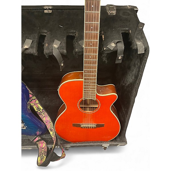 Used Ibanez AEG10NII Antique Natural Classical Acoustic Electric Guitar