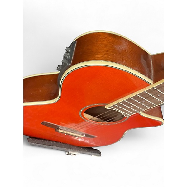 Used Ibanez AEG10NII Antique Natural Classical Acoustic Electric Guitar