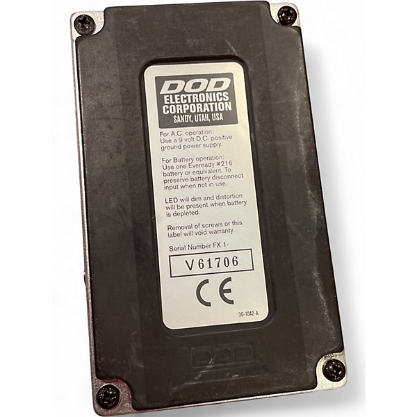 Used DOD FX55C Supra Distortion Effect Pedal