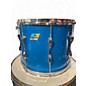 Vintage 1970s Ludwig 3 Piece 1970's Ludwig Kit Ocean Blue Drum Kit