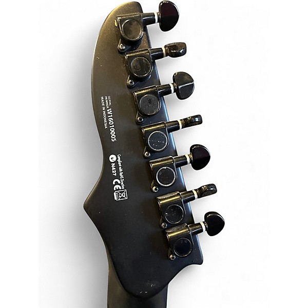 Used Legator OPUS 200 7 BLACK Solid Body Electric Guitar